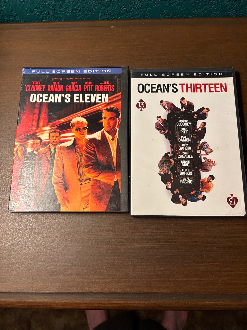 Ocean's Eleven & Ocean's Thirteen DVD Set -